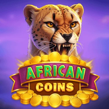 African Coins Hold and Spin game tile